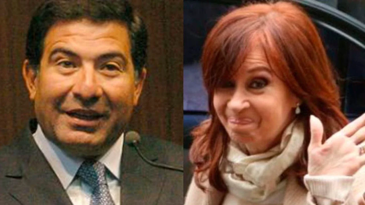 Ricardo Echegaray y Cristina Kirchner.