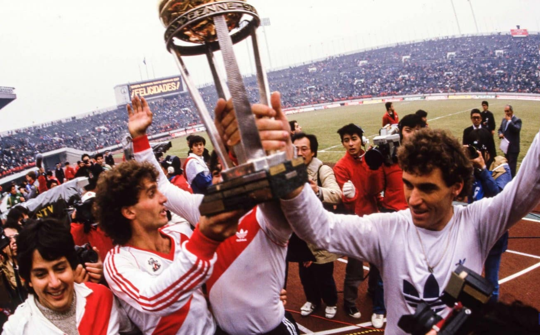 River won the First Division, the Libertadores and the Intercontinental in 1986