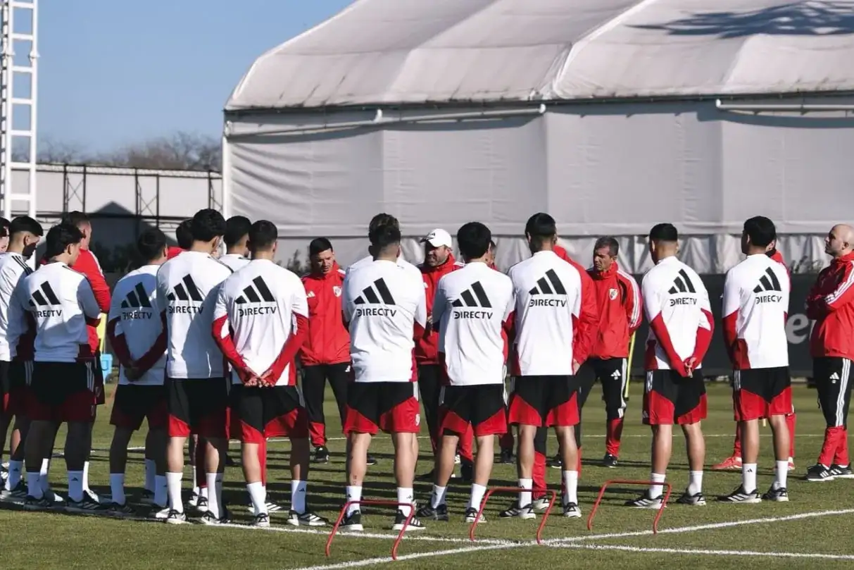 River retomó la pretemporada en Argentina con Rafael Santos Borré como nueva cara