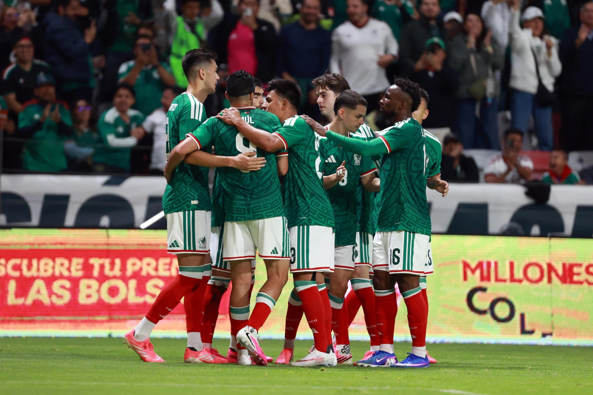 México goleó 5-1 a Serbia en su último partido antes del Mundial 2026