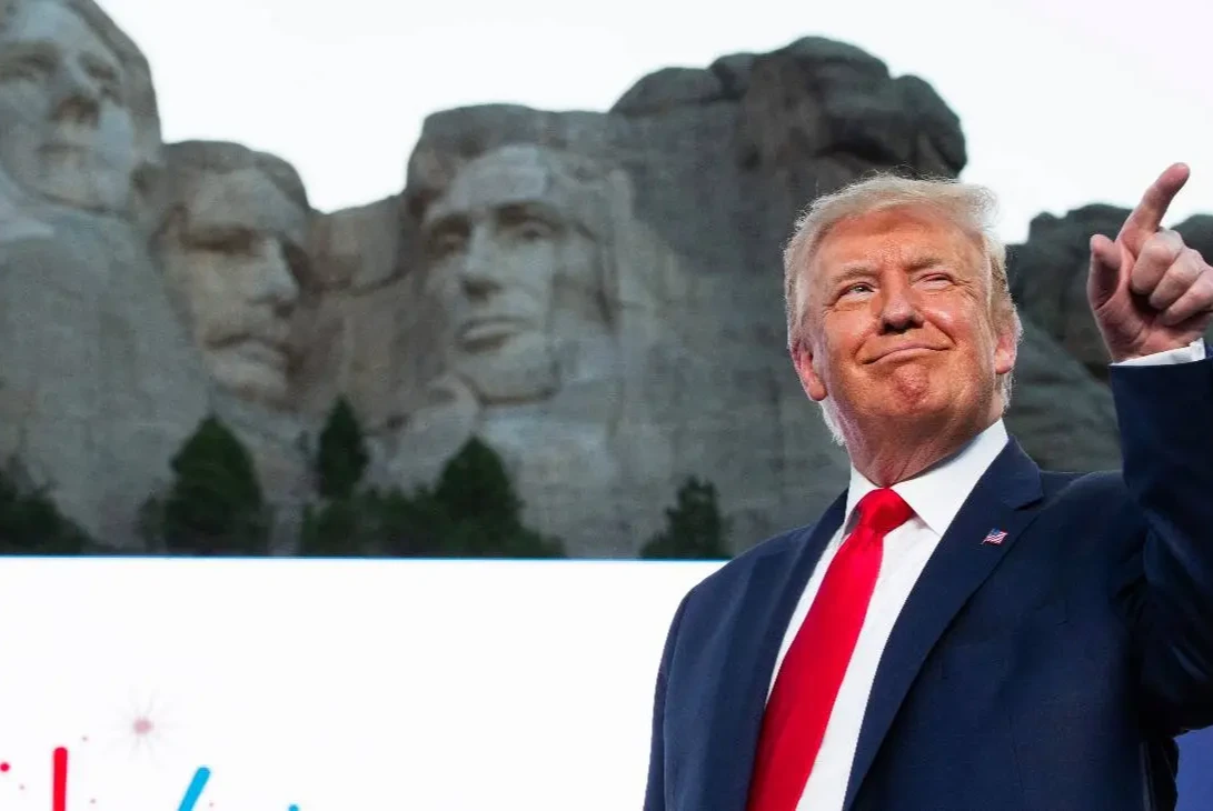Trump celebrated the 250th birthday of the USA at Mount Rushmore and promised to stop the advance of communism in the country