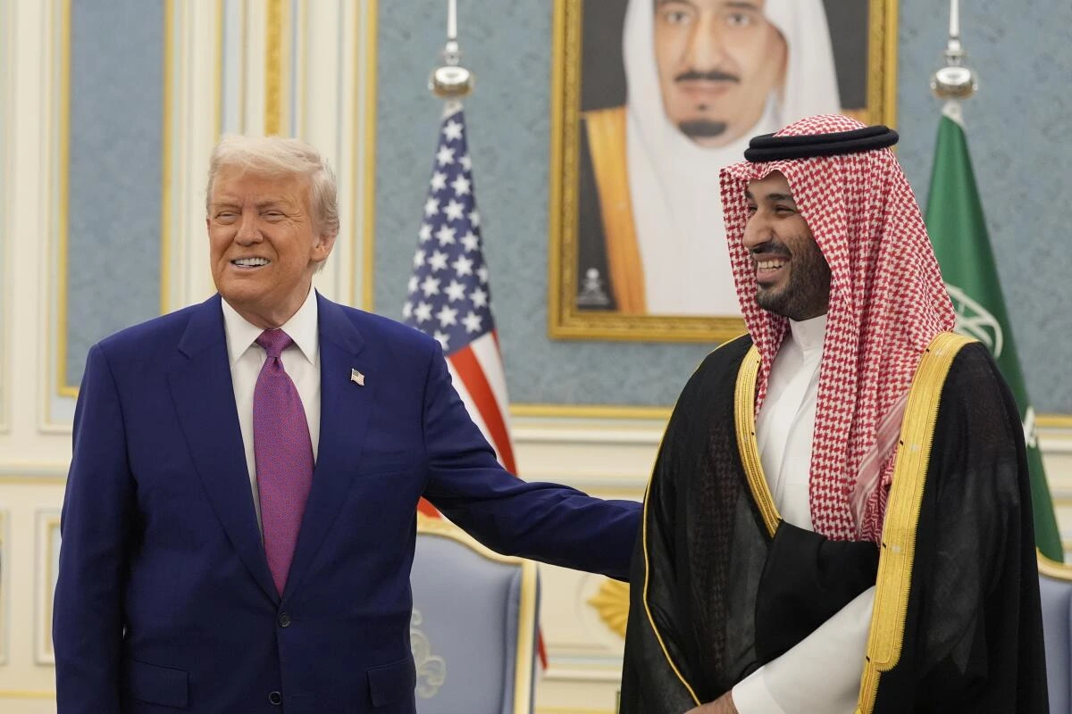 Trump y el príncipe saudí bin Salman son aliados cercanos. 
