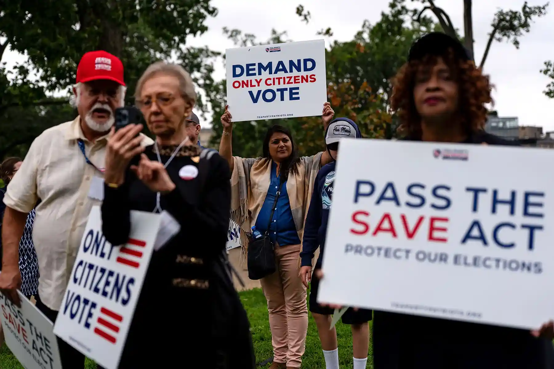 The Trump base demands the approval of the SAVE America law