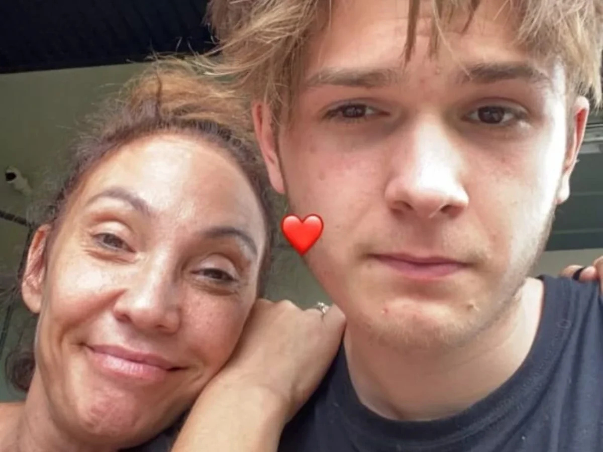 Benicio Guyot compartió una foto junto a su mamá
