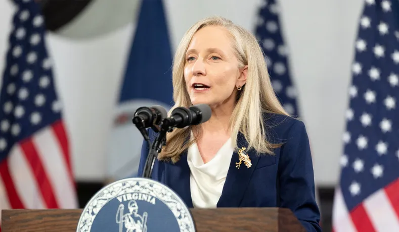 Governor Abigail Spanberger.