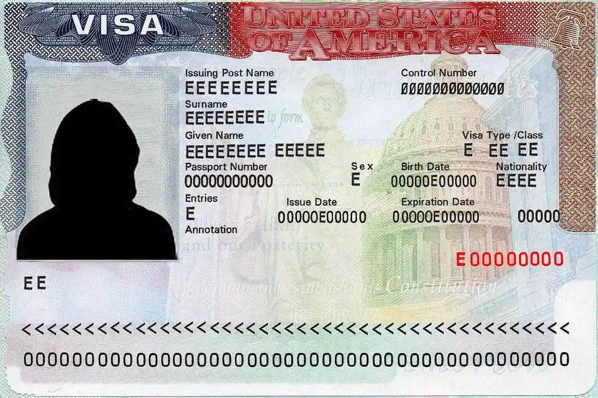 U.S. visa