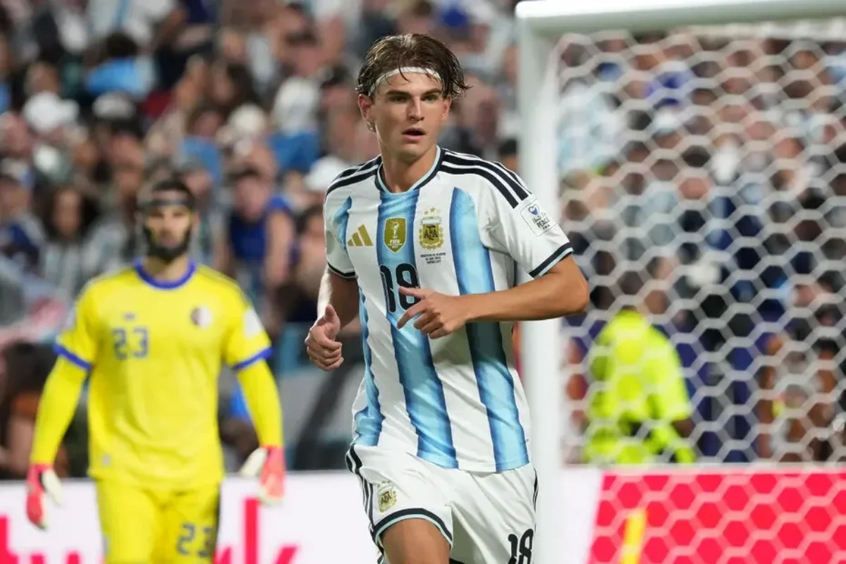 Nico Paz is focused on the World Cup with the Argentine National Team