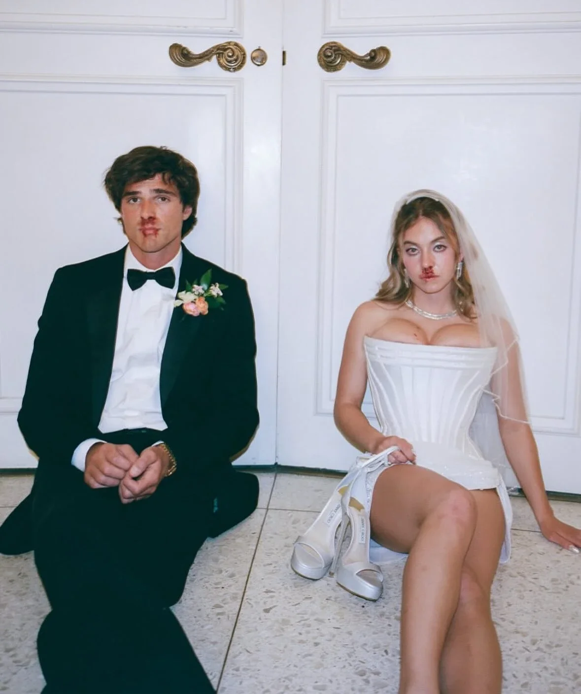 Sydney Sweeney shared photos only with some of her castmates on Instagram