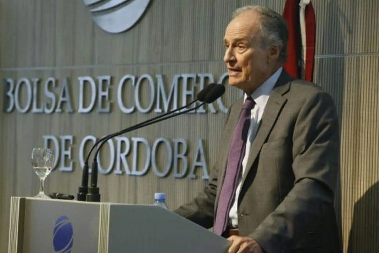 Manuel Tagle, presidente de la Bolsa de Comercio de Córdoba.