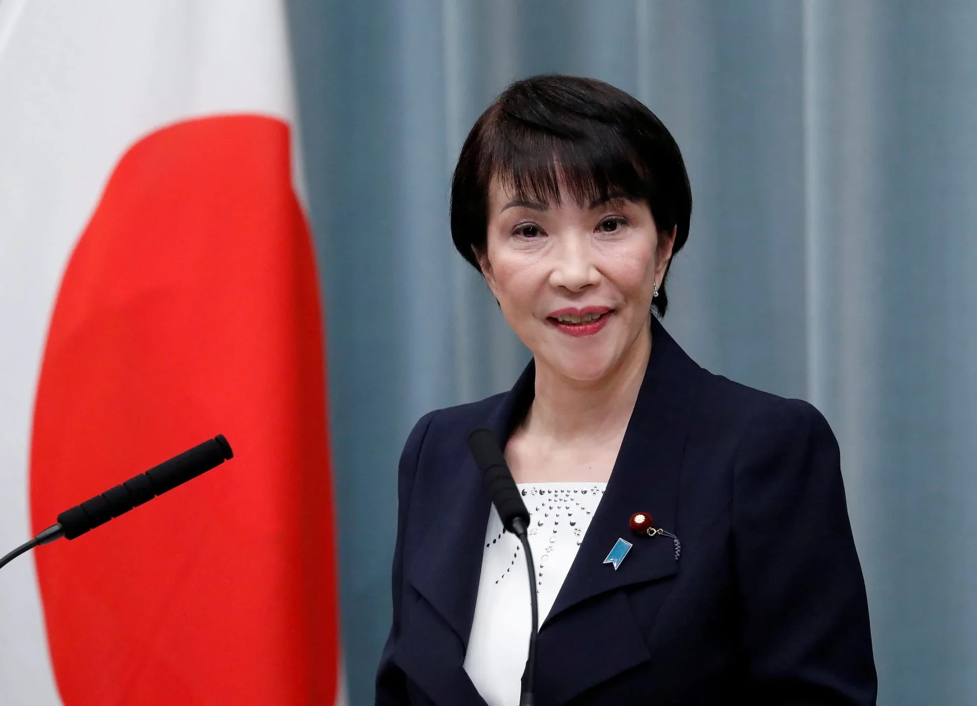 La primer ministro derechista, Sanae Takaichi.