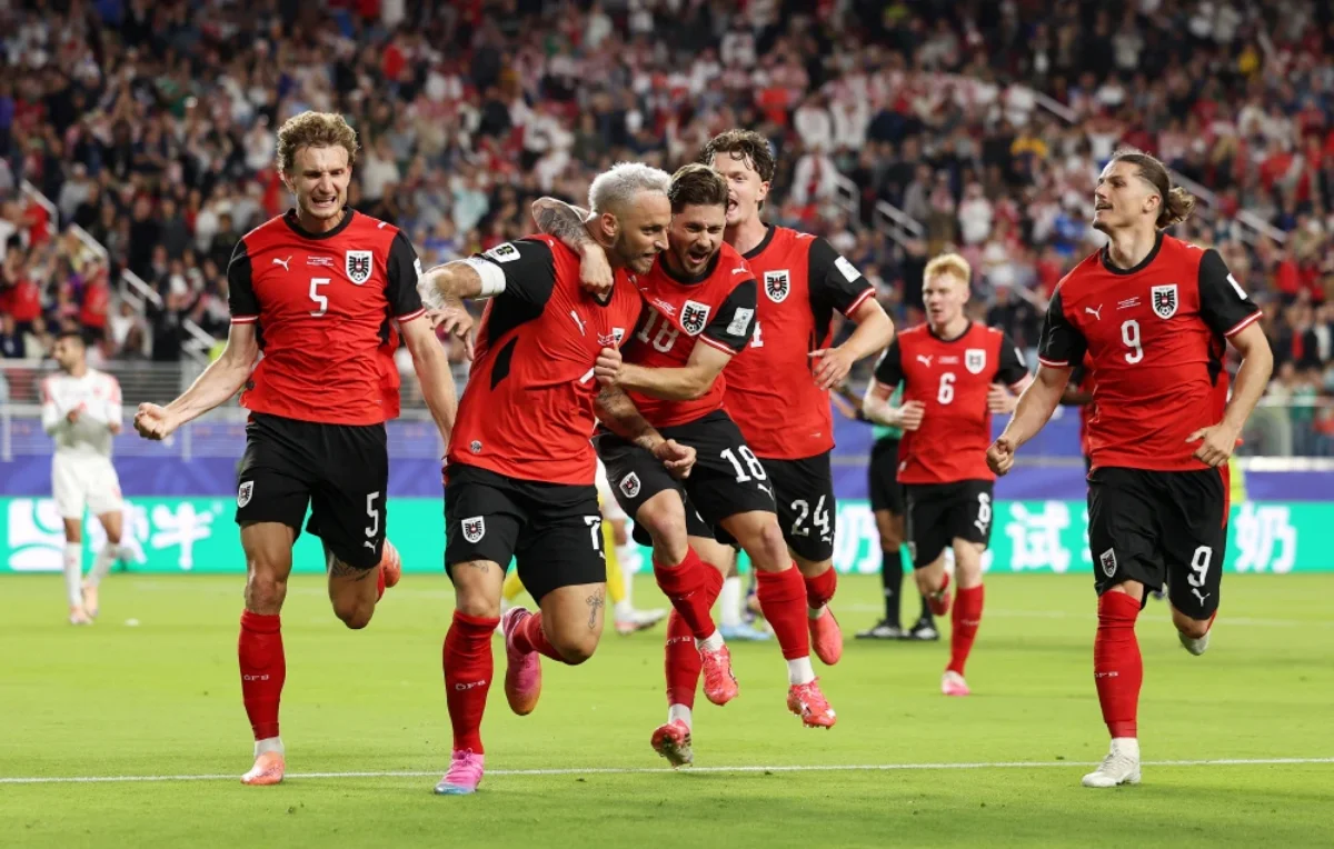 Austria le ganó un partido reñido a Jordani por 3-1 en el debut