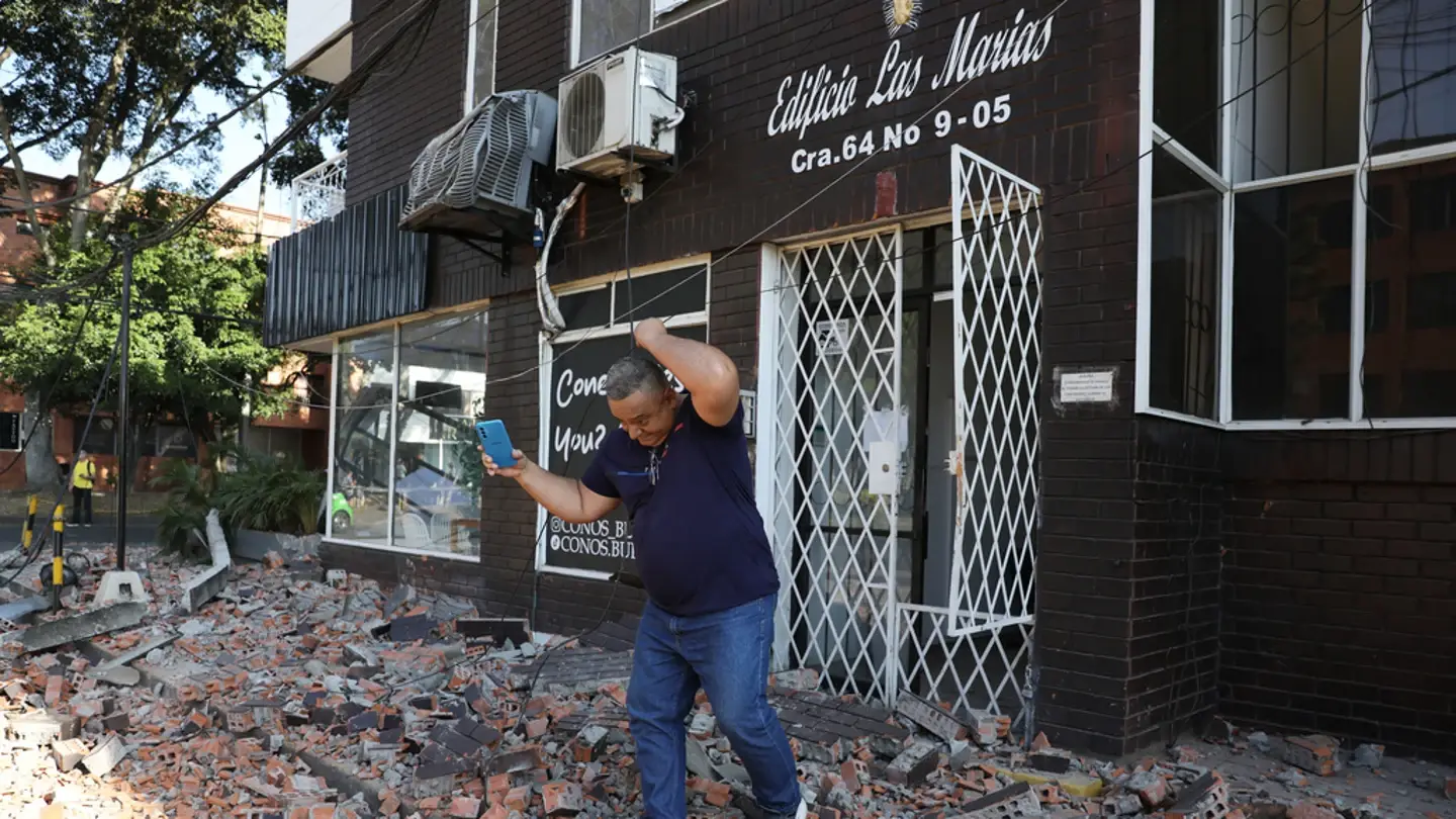 El terremoto.