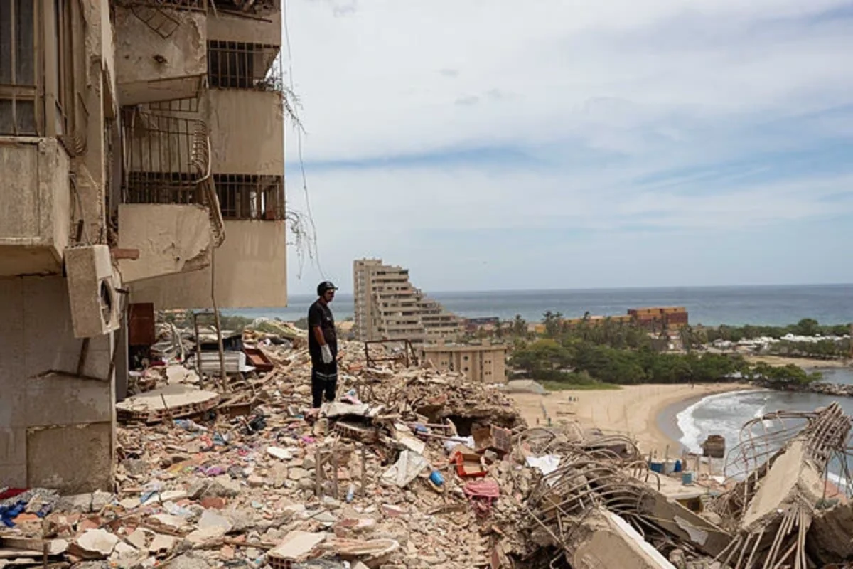 Images of the destruction following the earthquakes in Venezuela