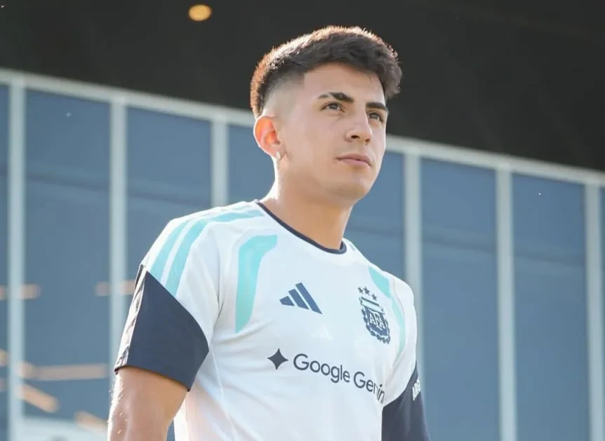 Almada se perderá los amistosos con la Selección Argentina