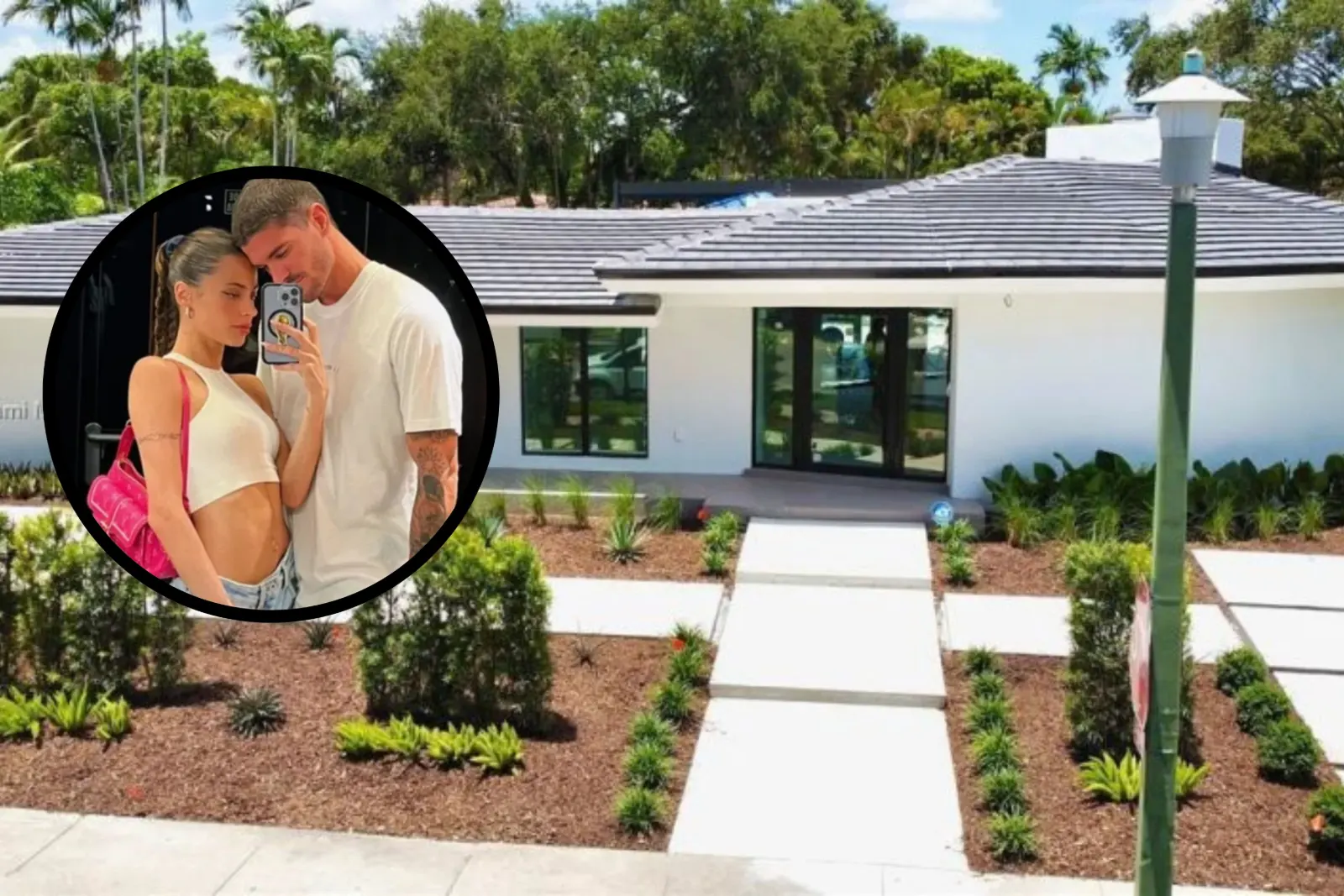 Así es la casa que Rodrigo De Paul compró por 4,5 millones de dólares para vivir con Tini Stoessel en Miami