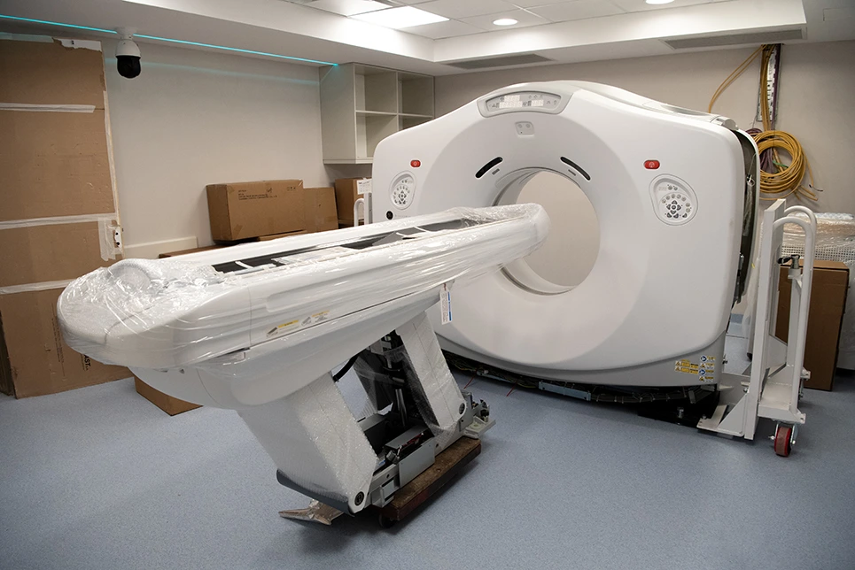 El tomosimulador adquirido por el Garrahan.