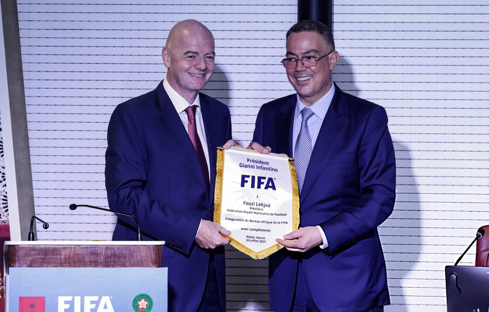 Fouzi Lekjaa assured that the final of the 2030 World Cup will be in Morocco