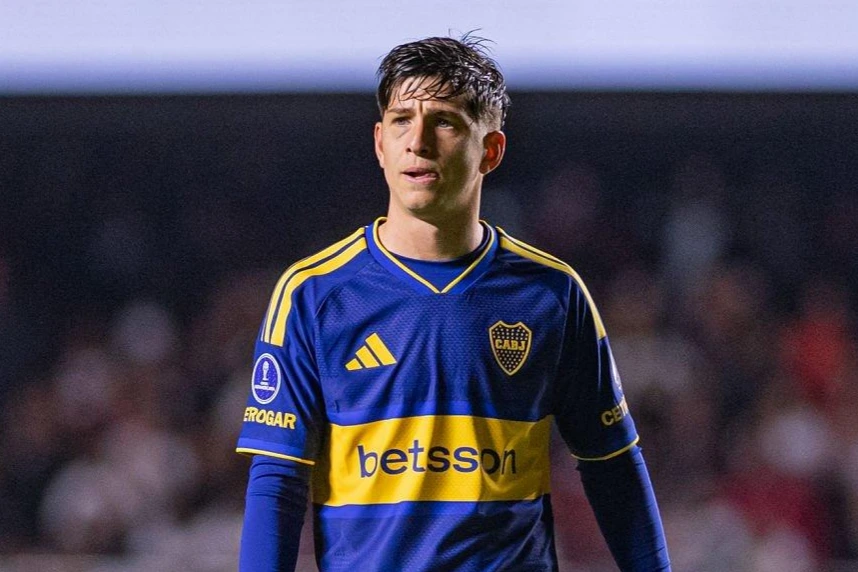 Bad news for Boca: Tomás Belmonte suffered a serious injury and will not return to play until 2027