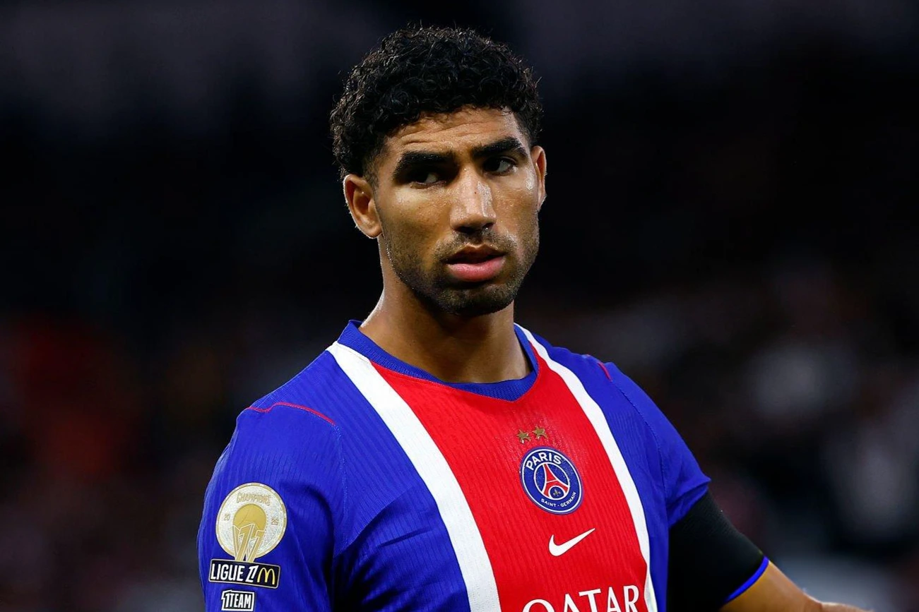 Escándalo en el PSG: la Justicia francesa confirmó que Achraf Hakimi irá a juicio por una denuncia de violación