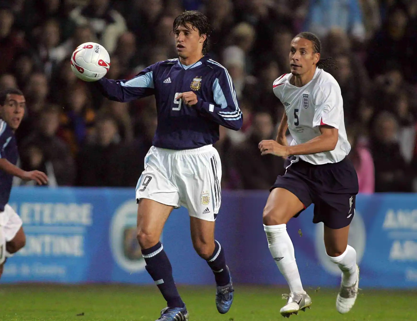 The last match between Argentina and England was in a friendly in 2005, which ended in an English victory of 3-2