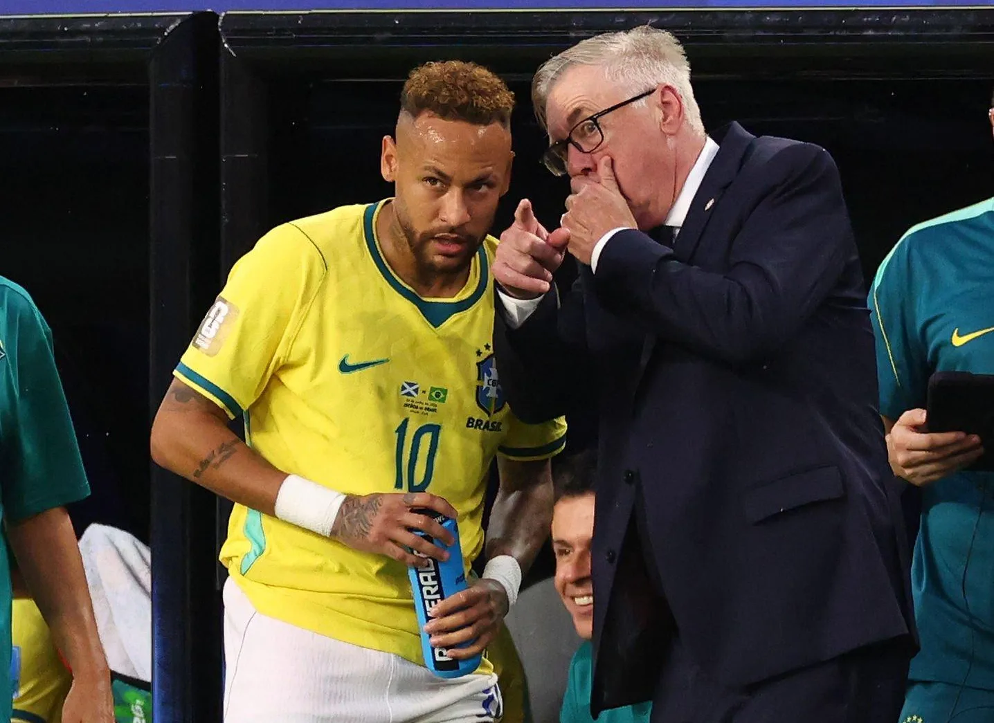 Ancelotti descartó una posible vuelta de Neymar a la Selección de Brasil