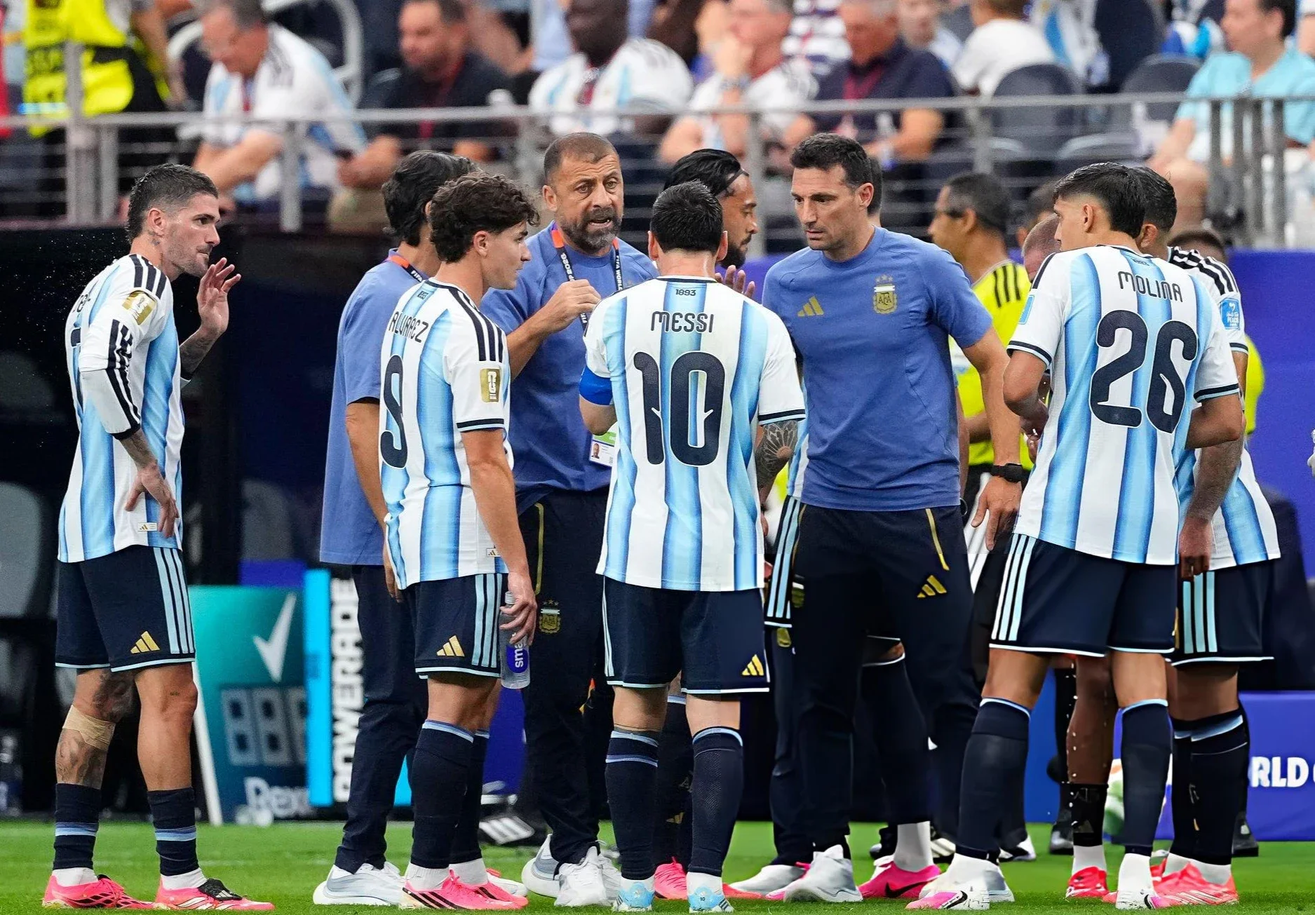 Scaloni highlighted that the National Team quickly recovered from Messi's missed penalty