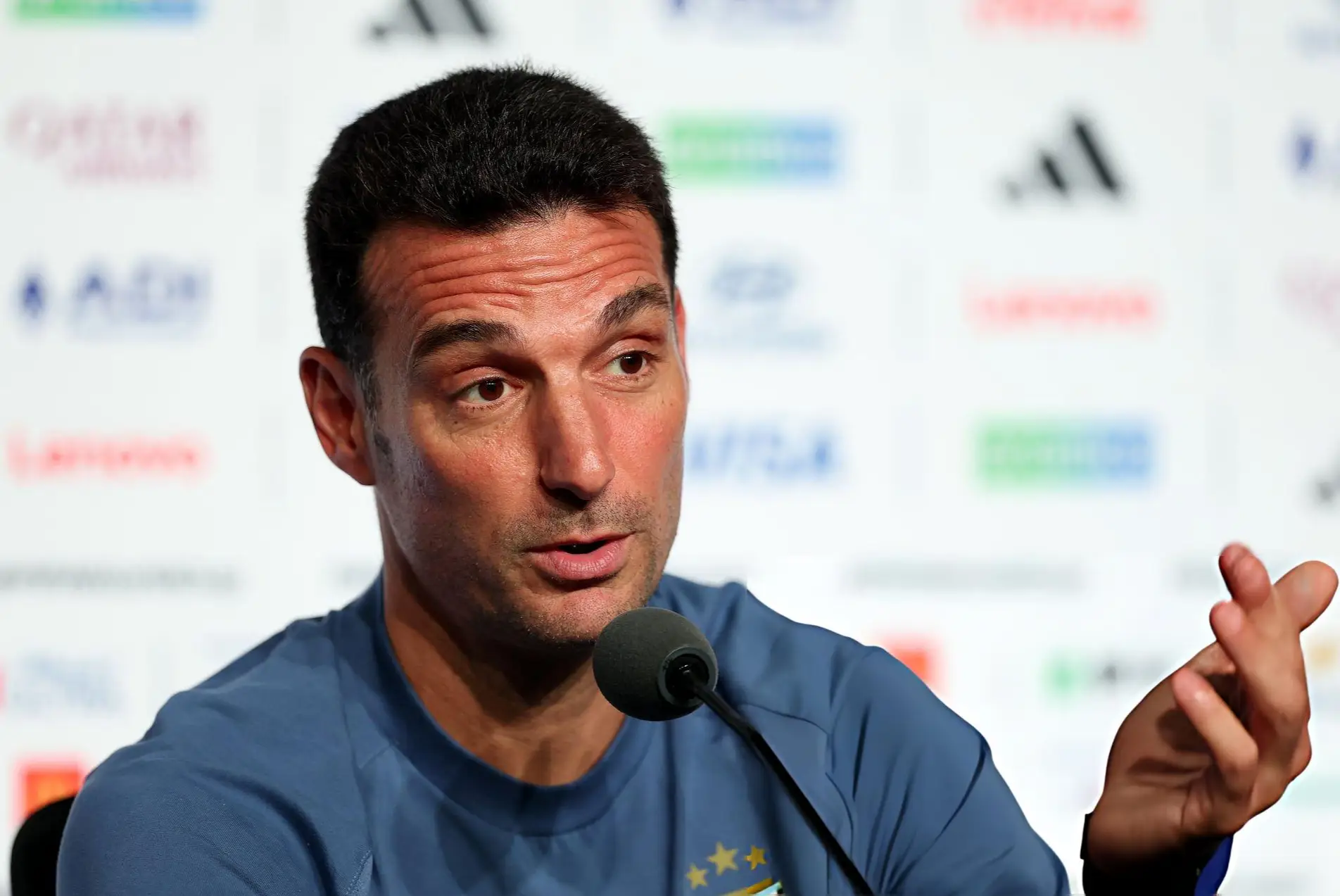 Lionel Scaloni, after the historic comeback against England: "This group is difficult to explain with words"