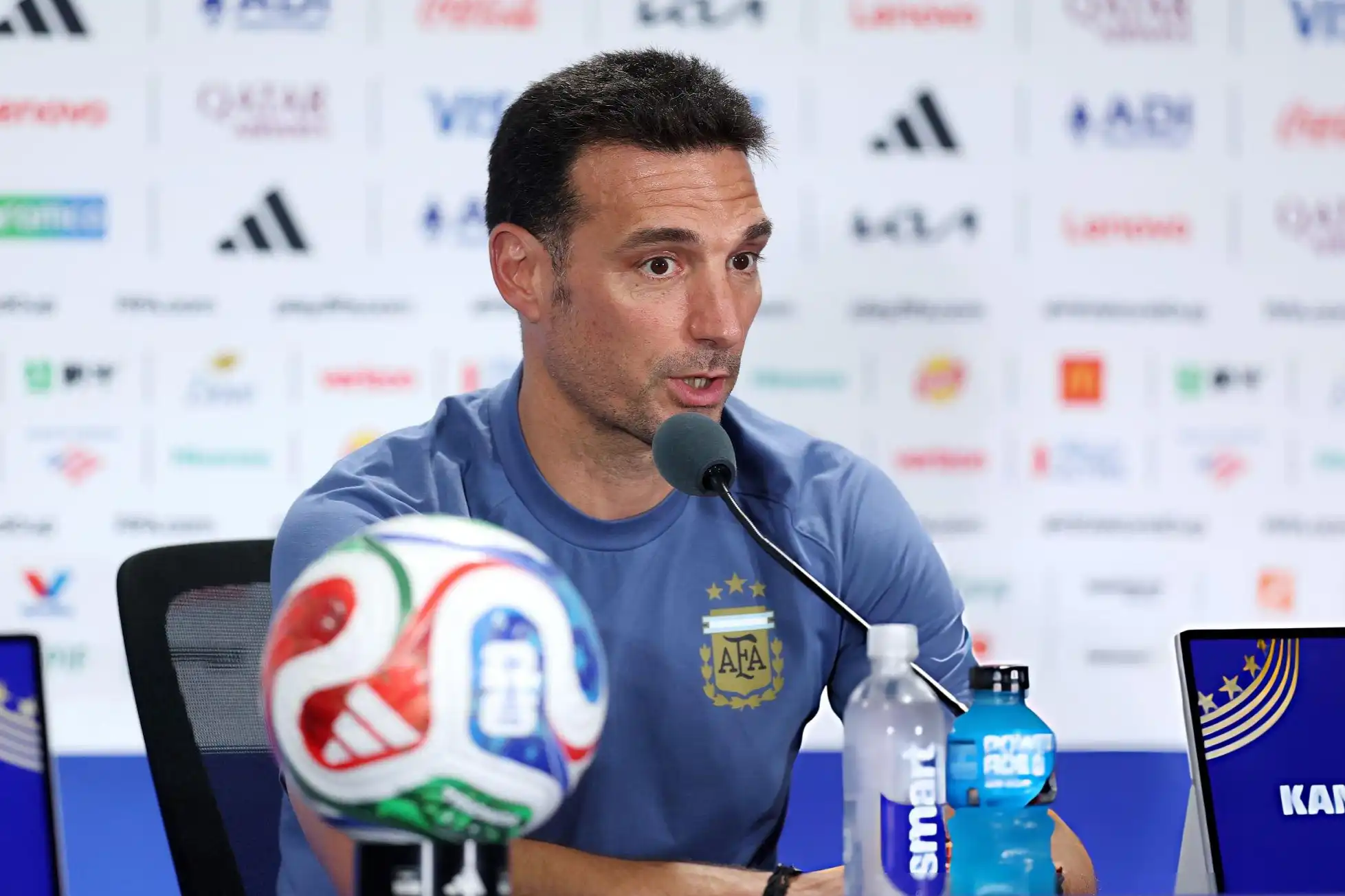 Lionel Scaloni fue autocrítico tras la victoria de la Selección ante Suiza: "Hoy sí sufrimos"
