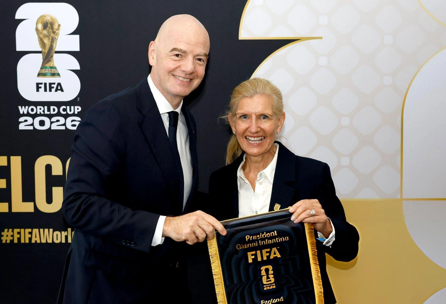 Debbie Hewitt fue crítica con el pedido de disculpas de Infantino