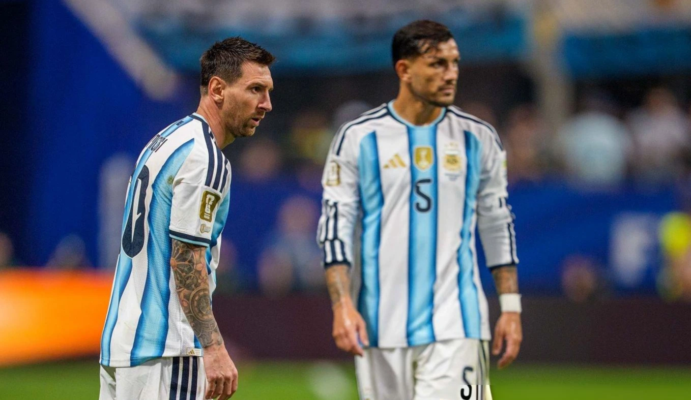 Paredes was very shocked by Messi's retirement announcement