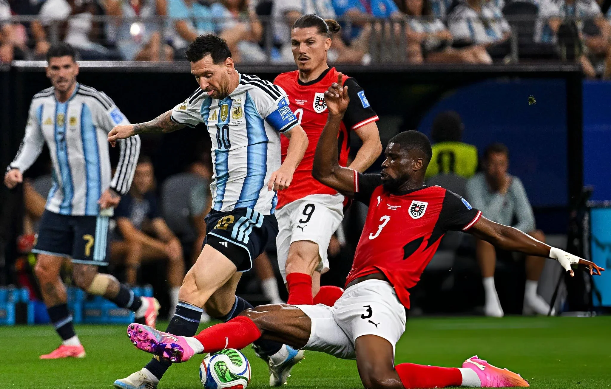 Messi believes that the match against Austria was very tough and intense
