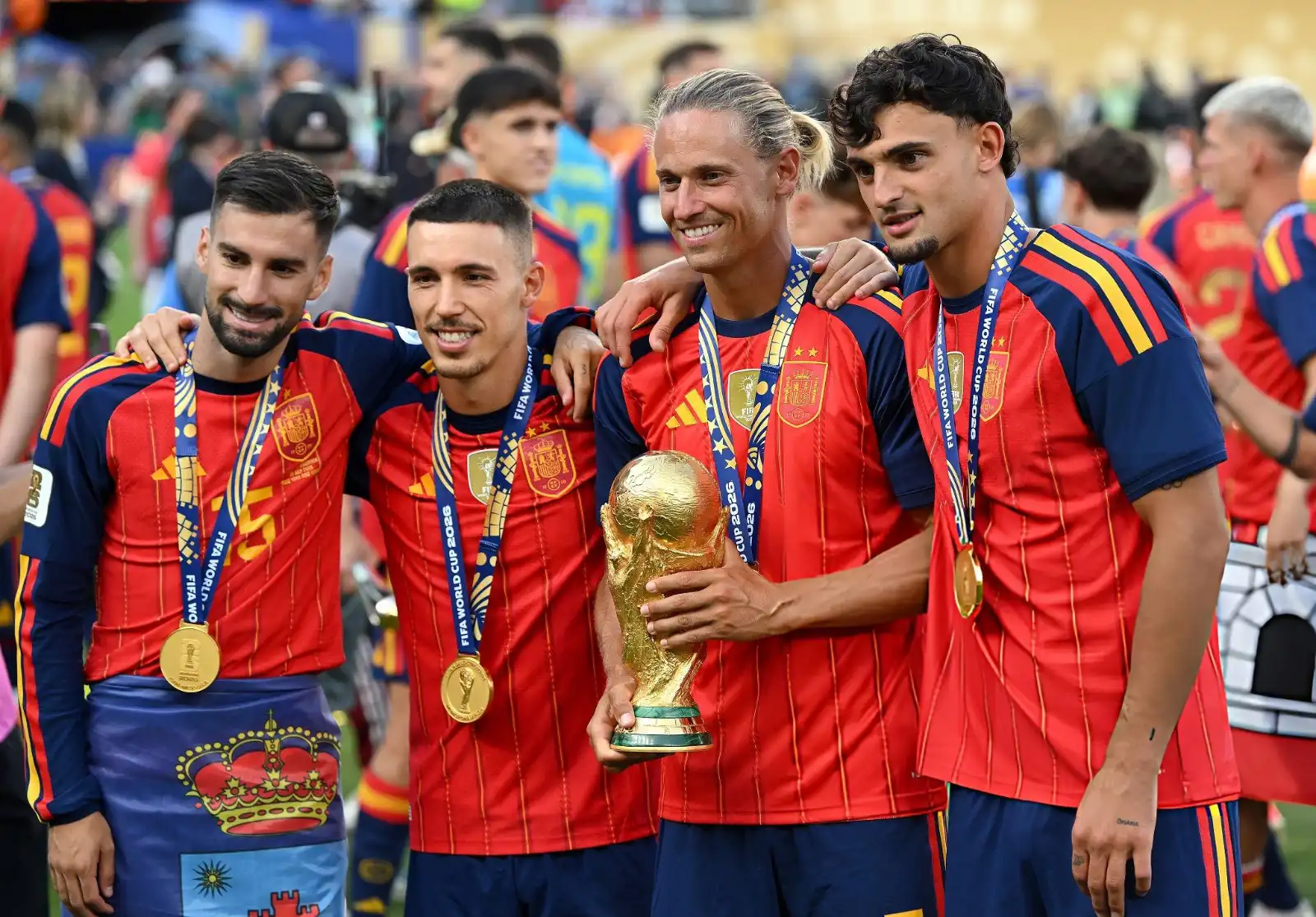 Llorente highlighted the team with which he became World Champion