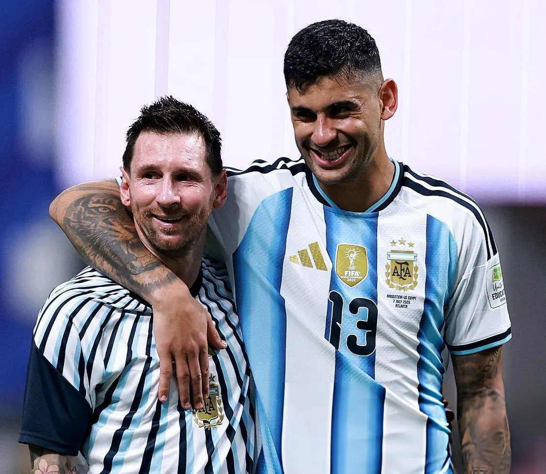 Cuti Romero puso a Messi como el mejor jugador de la historia