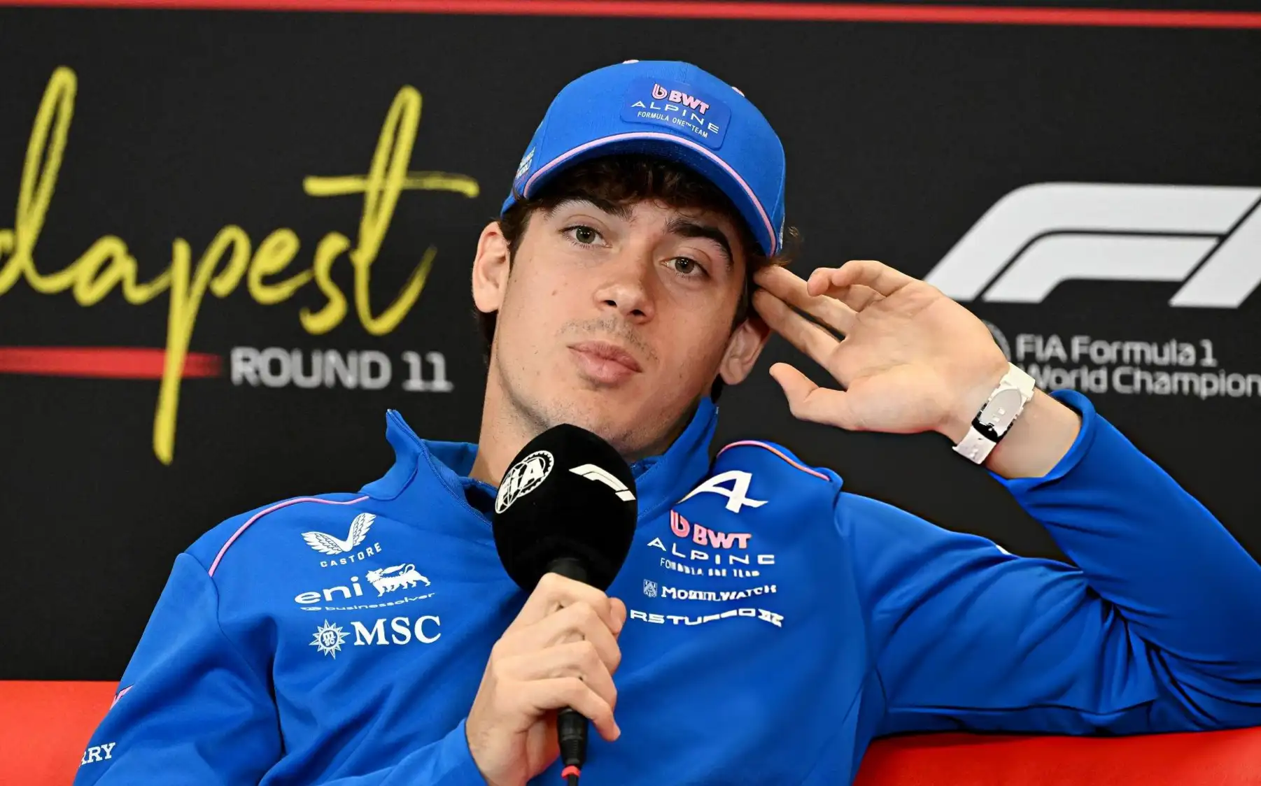 Colapinto focuses solely on his present