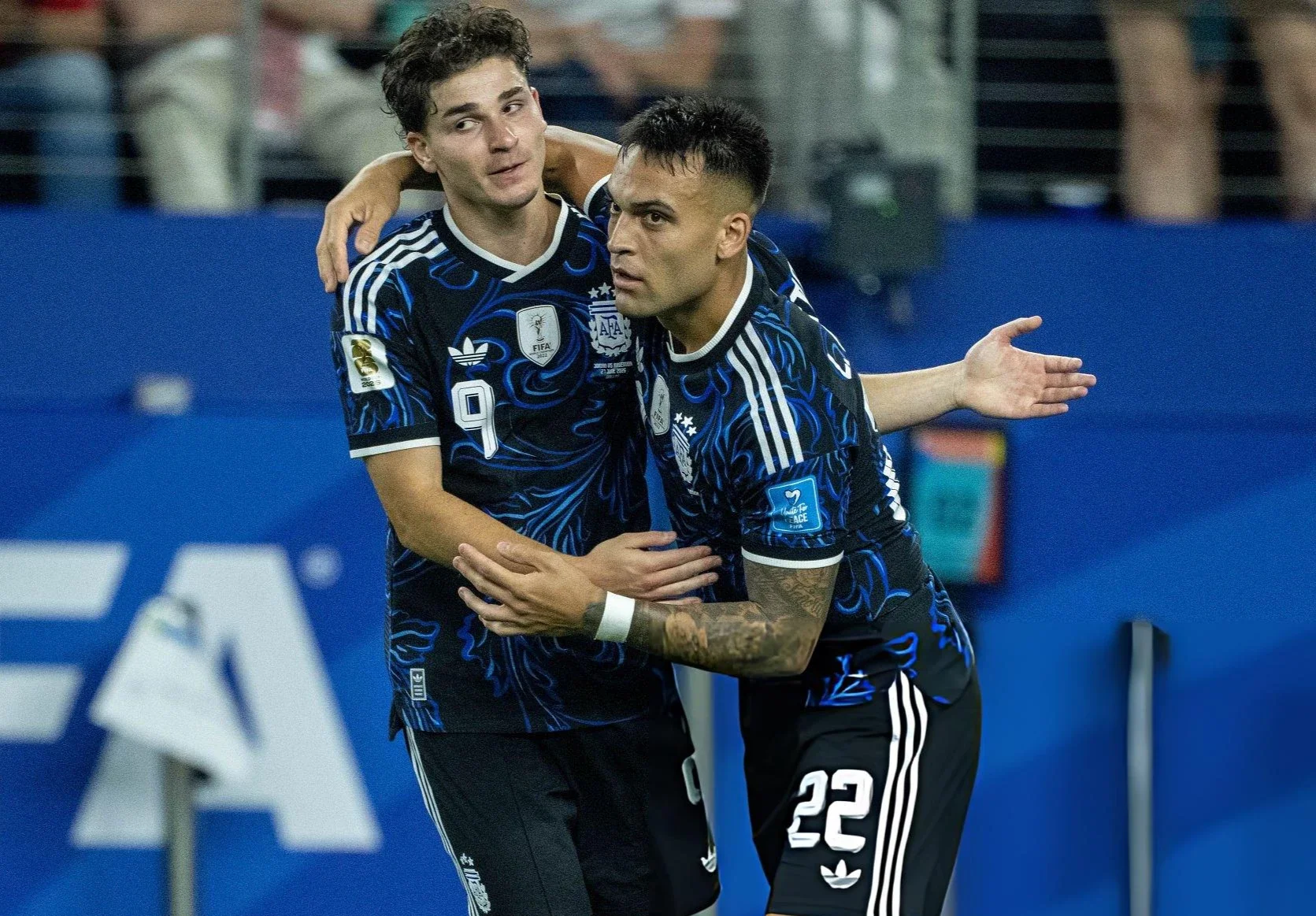Scaloni apostó al doble 9 porque el partido lo permitía
