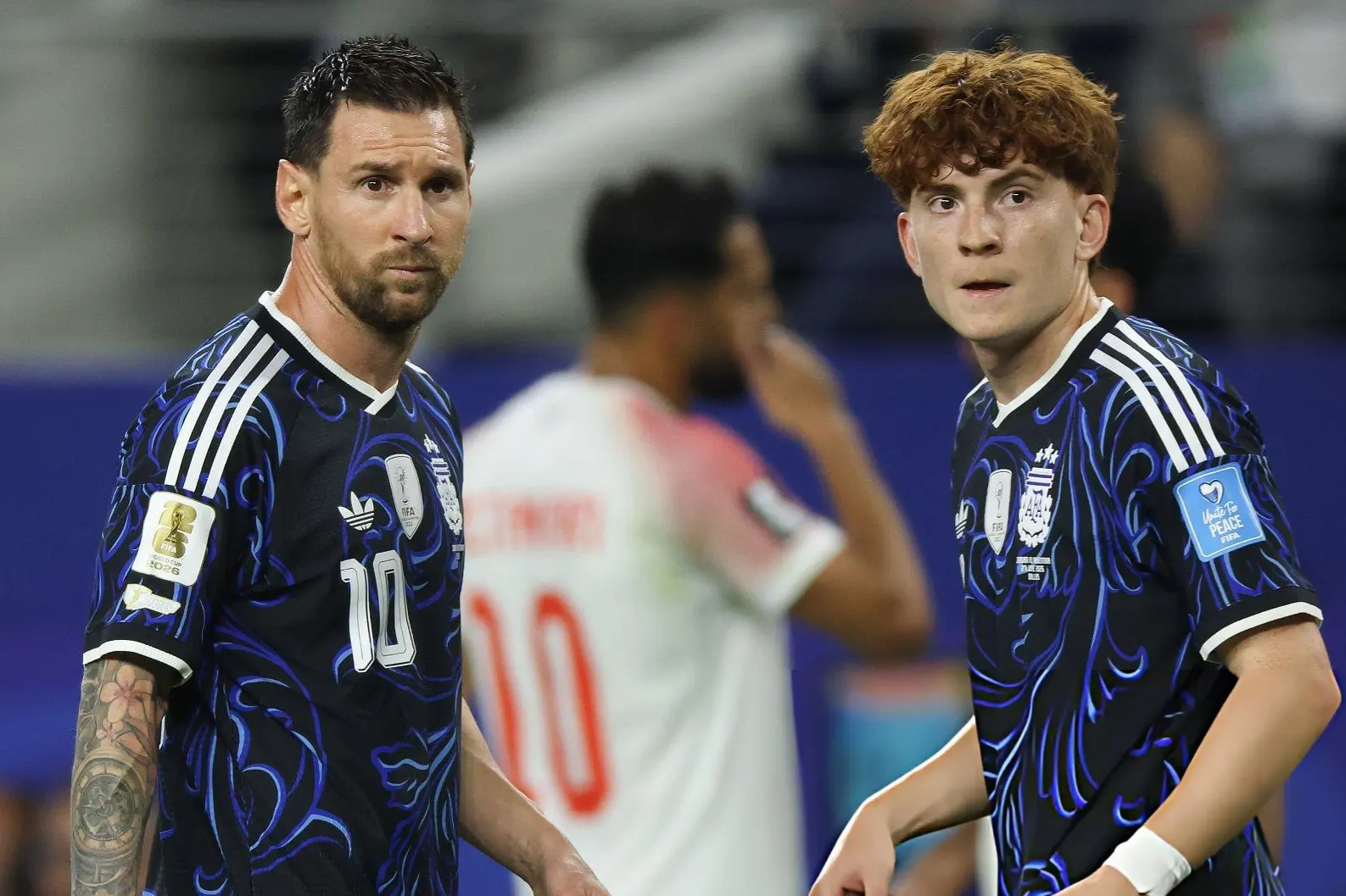 Valentín Barco llegó al país para sumarse a la Selección y habló del retiro de Lionel Messi: "Deja un vacío muy grande"