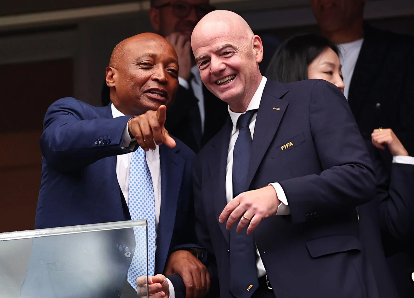 Motsepe destacó el compromiso de Infantino con el fútbol africano