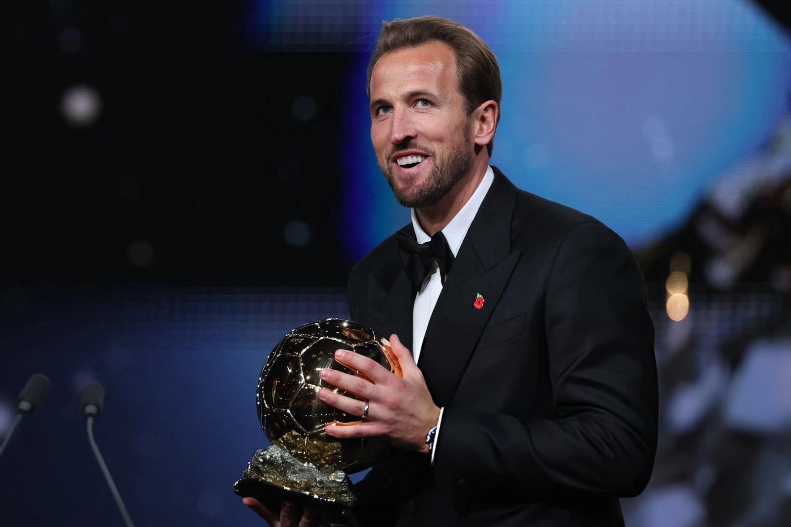 Harry Kane se quedó con el Balón de Oro 2026: todos los ganadores de la gala