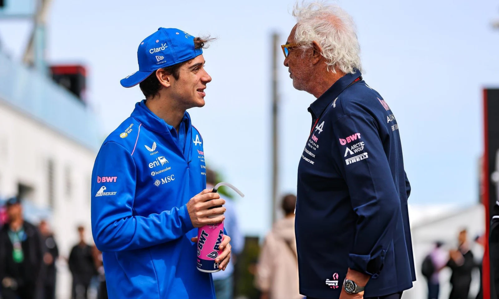 Colapinto highlighted Briatore's leadership