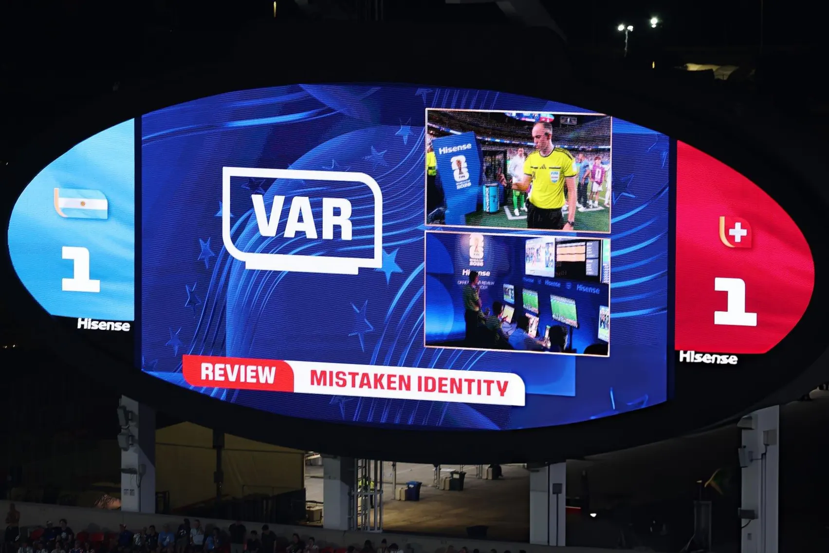 Tras los casos de Almirón y Embolo en el Mundial 2026, la IFAB aclaró el uso del VAR en los casos de error de identidad
