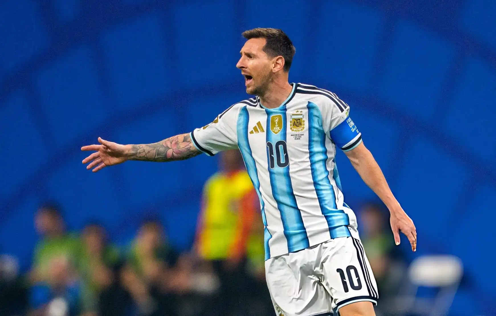 Scaloni highlighted Messi's attitude despite the unfavorable result