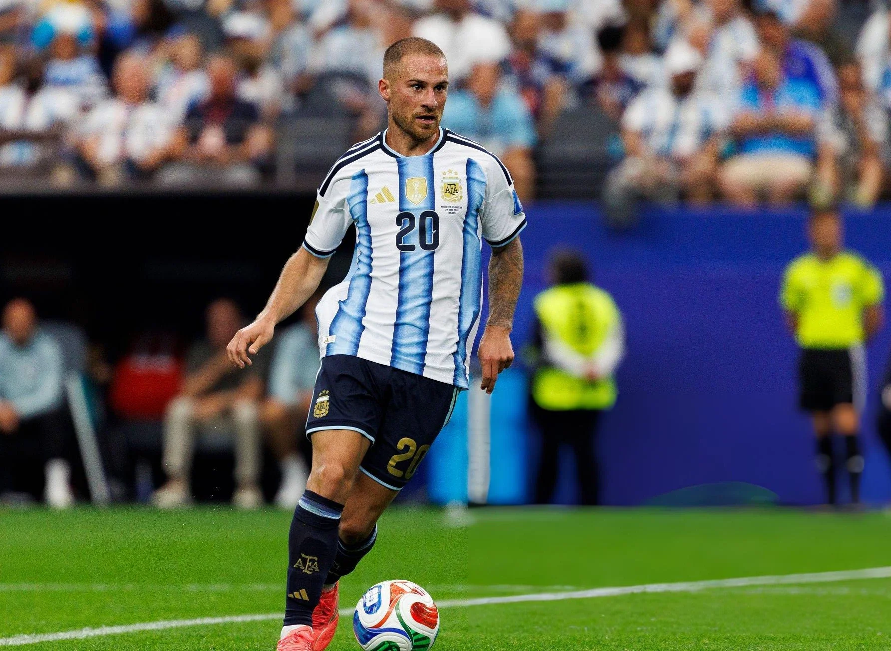 Scaloni valued Mac Allister's work as 5