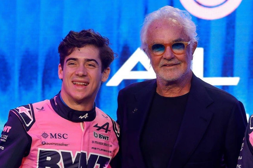 Flavio Briatore volvió a elogiar a Franco Colapinto y habló sobre su futuro: "Está mejorando al 100%"