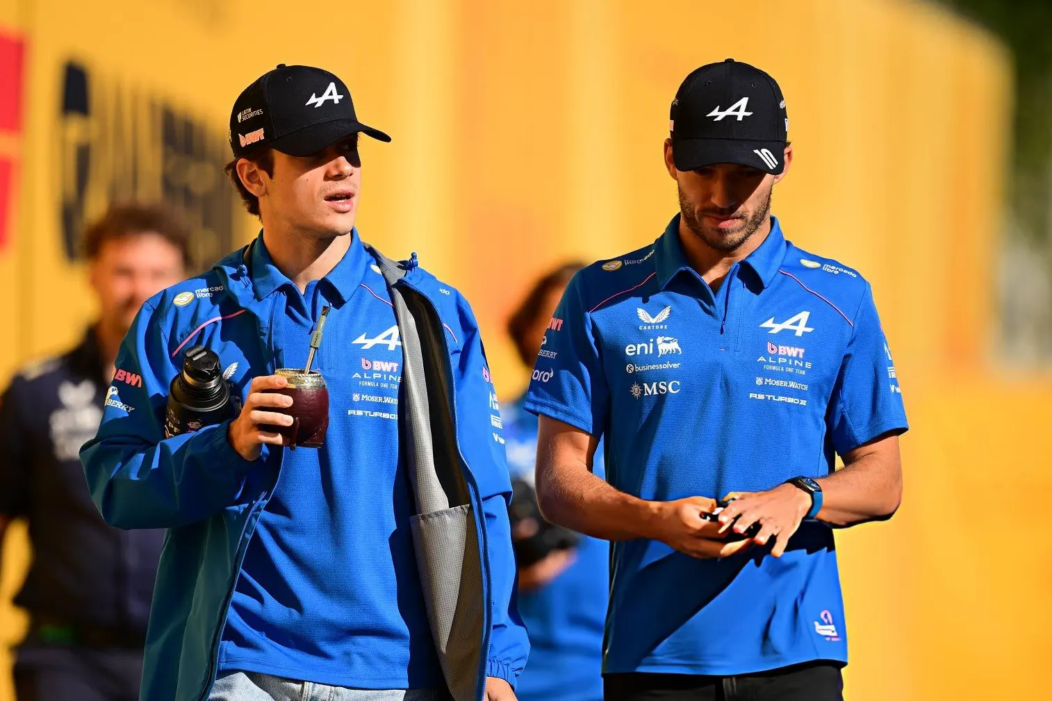 La bronca de Franco Colapinto con Pierre Gasly en Madrid: "Por el amor de dios"