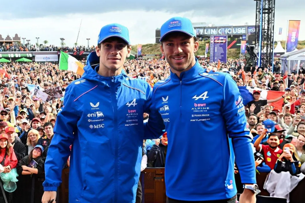 Pierre Gasly celebró la renovación de Colapinto con Alpine: "Estamos trabajando bien juntos"