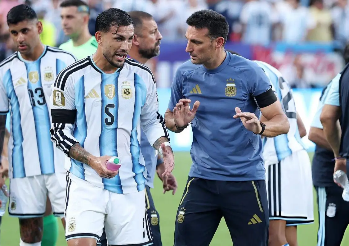 Scaloni values listening to the players' opinions