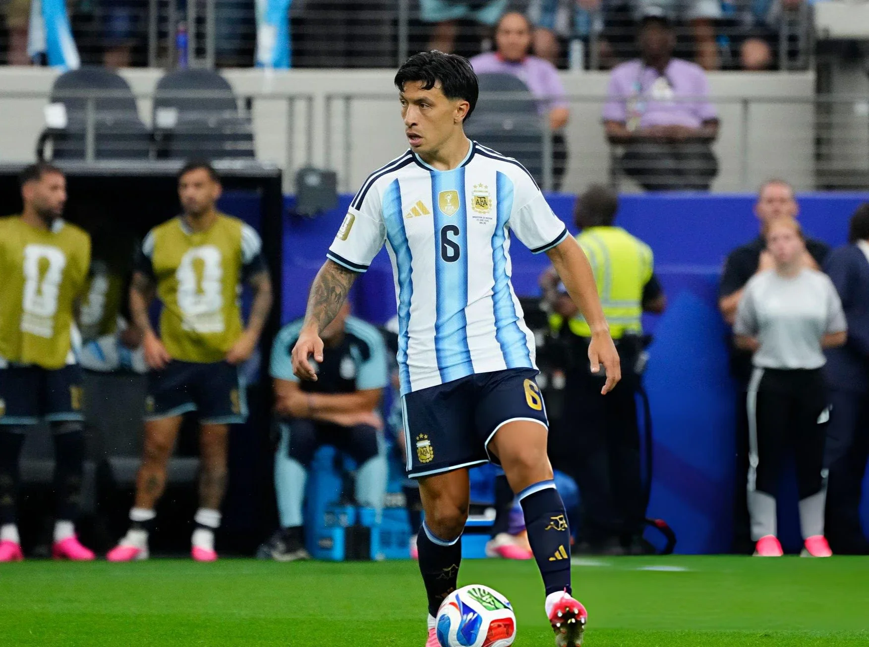 Scaloni highlighted Lisandro Martínez's defensive work