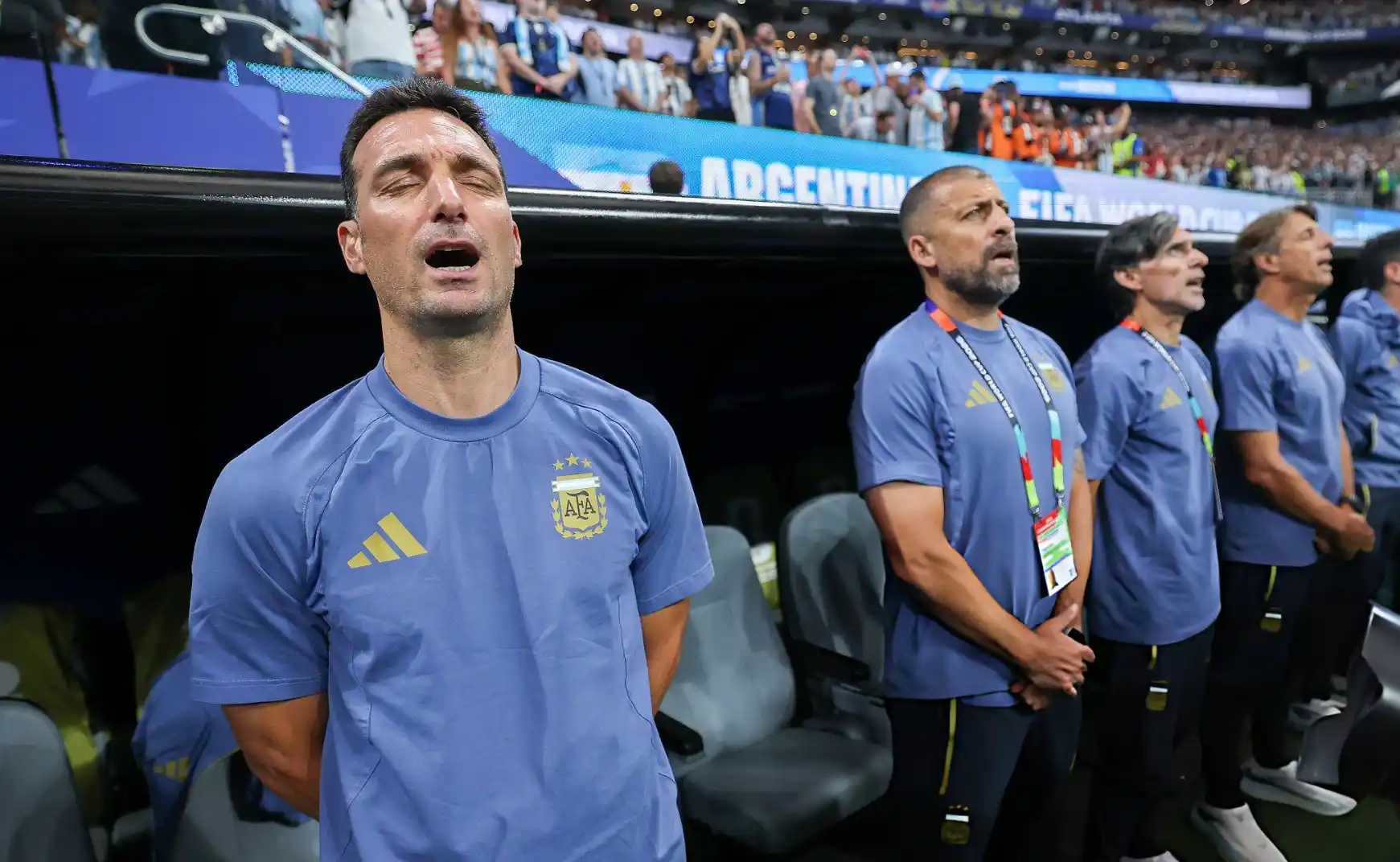 For Scaloni, the emotions that football brings are unmatched