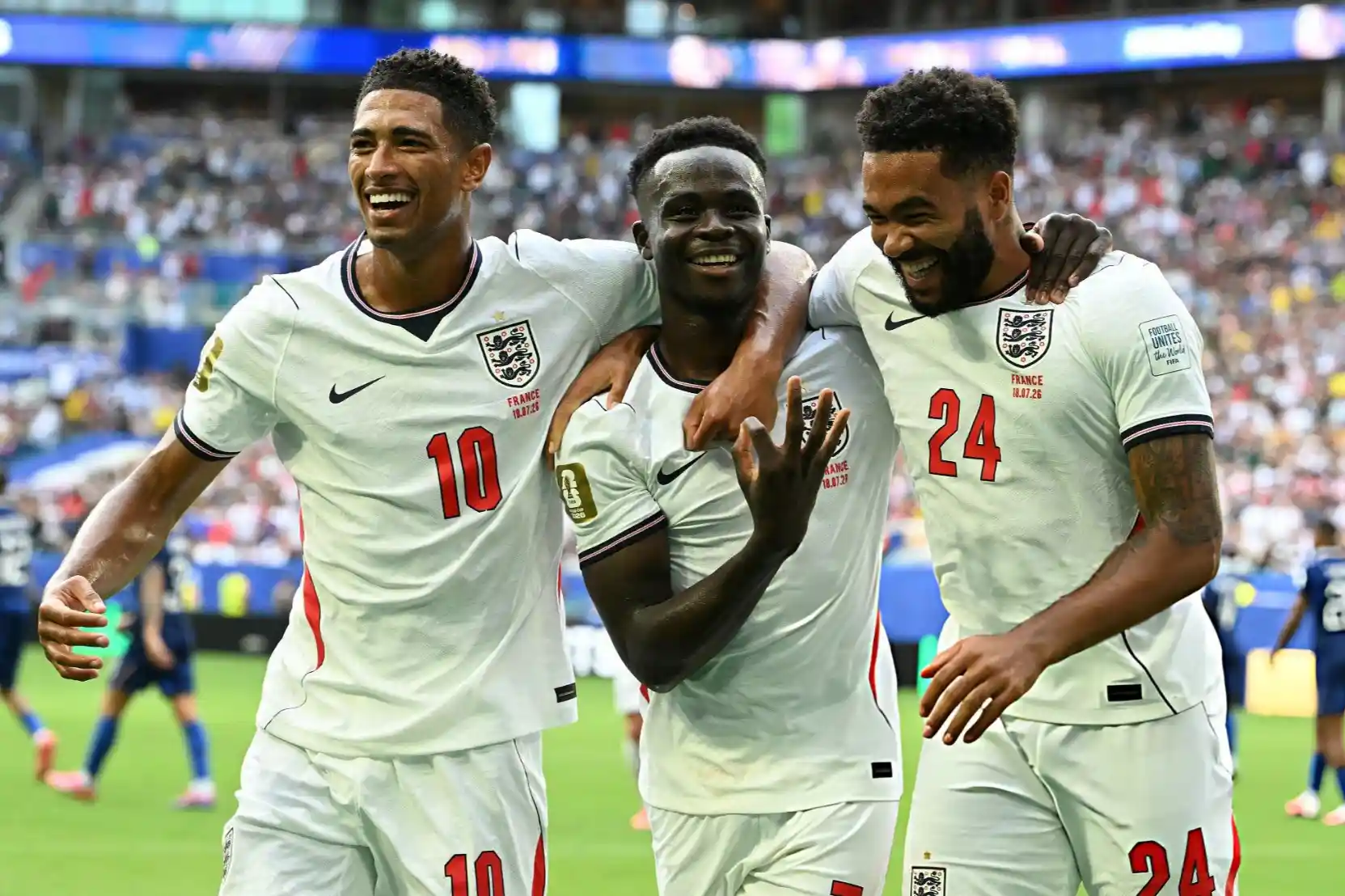 En un partido frenético, Inglaterra le ganó 6-4 a Francia y se quedó con el bronce del Mundial 2026