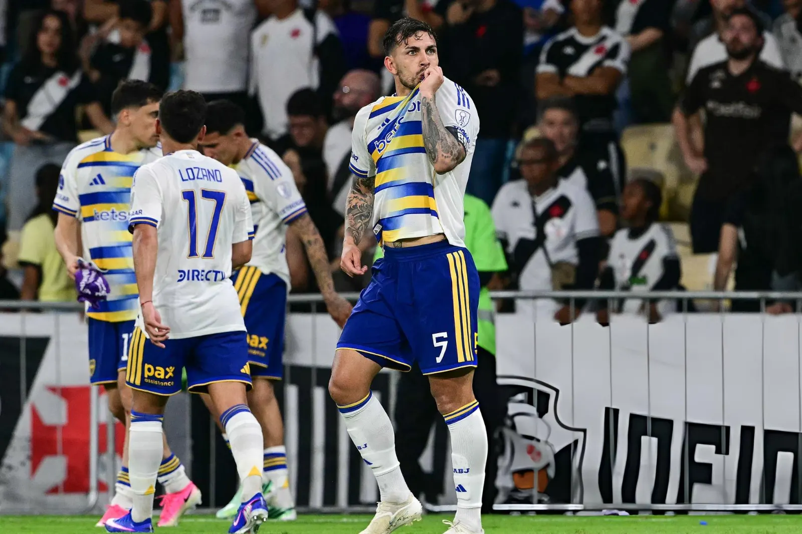 Boca le ganó 3-1 a Vasco da Gama en el Maracaná y es finalista de la Copa Sudamericana
